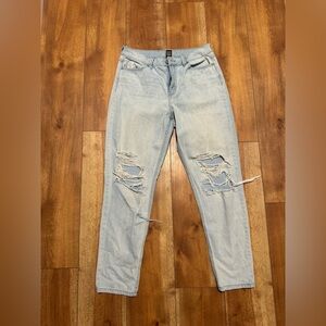 Light distressed denim size 11